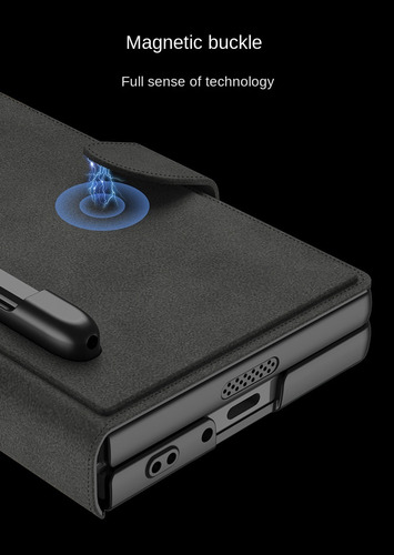 Adecuado Para Samsung Zfold6 Carcasa Película Todo En Uno