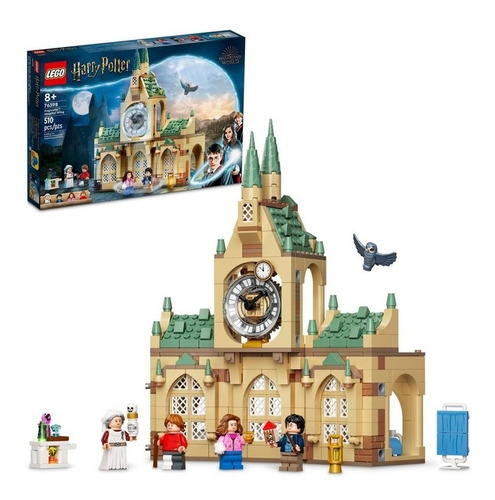 Kit Lego Harry Potter Ala De Enfermería De Hogwarts 76398 Cantidad de piezas 510