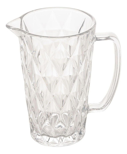 Jarra De Vidro Lyor Diamond Transparente 1l