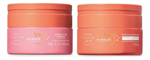 Combo Trasero De Durazno:exfoliante 230g+máscara Hidrata 230g