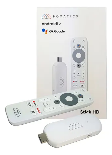 【新品未開封】正規品 HOMATICS Google TV Stick 4K Homatics 4k Tv Stick 2gb+32gb Google Tv Dolby Atmos Cor Branco