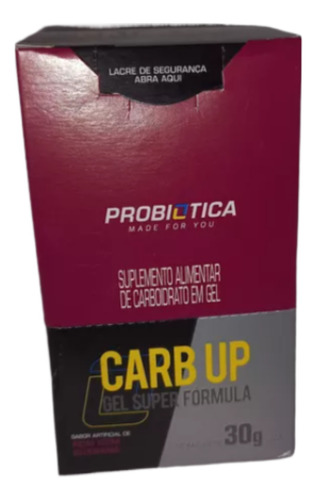 Gel Energizante Carb Up Caja X 10 Unid 30 Grs 