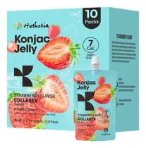 Comprar Hethstia Konjac Jelly Flavor De Fresa Con Péptidos De Coláge