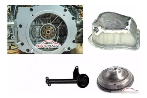 Kit Flange Motor Subaru Cambio Fusca Serviço Carter Pescador