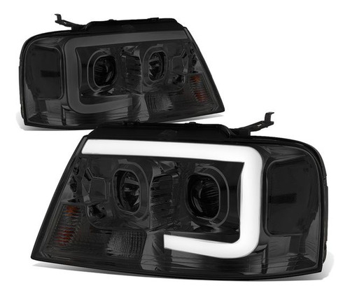 Faros Delanteros Par Led Lincoln Mark Lt 2006 2007 2008
