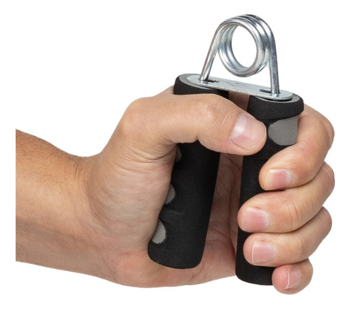 Hand Grip Alicate Para Exercícios Antebraço Espuma Cor Bege