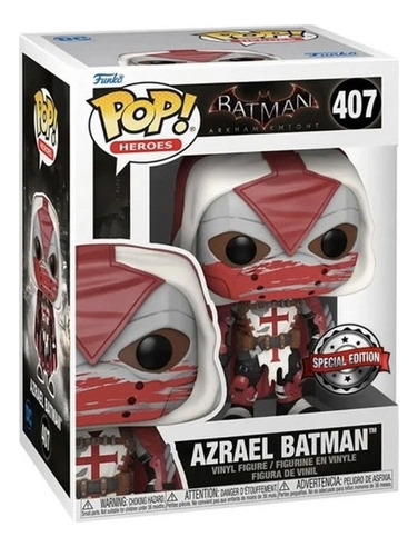Funko Pop Batman Arkham Knight - Azrael Batman 407 S E