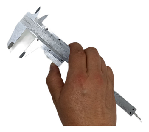Imagen 1 de 7 de Calibrador De 6 Pulgadas Pie De Rey 1/128