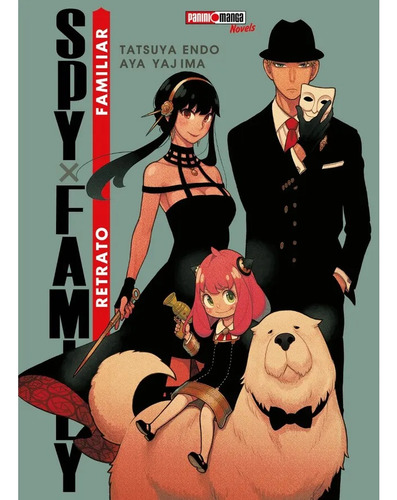 Manga Spy X Family Retrato Familiar Novel 1