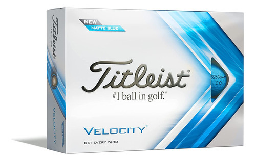 Pelotas Bolas De Golf Titleist Velocity Azul