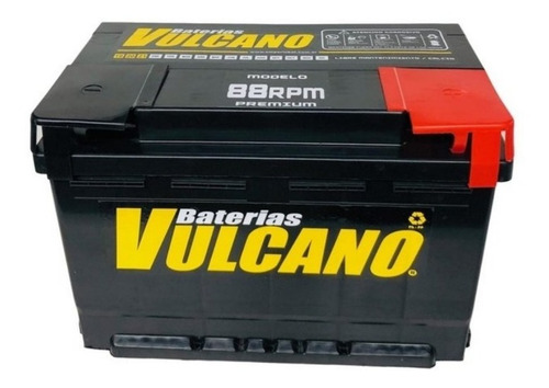Bateria Vulcano 12x85 88rpm Hilux Amarok Renegade Toro