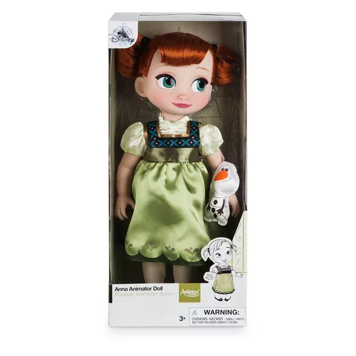 Boneca Princesa Anna Frozen Animator Disney Store : :  Brinquedos e Jogos