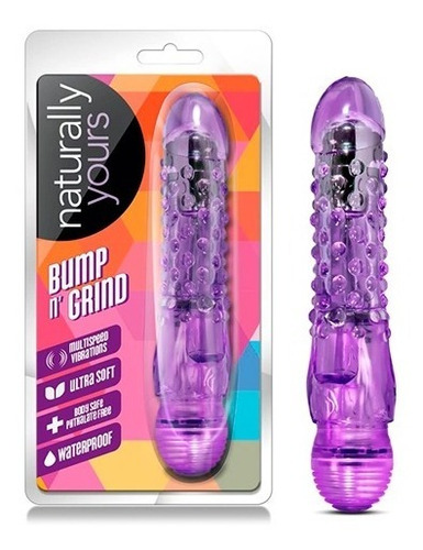 Vibrador Naturally Yours Blush Novelties Bump N Grind Purple