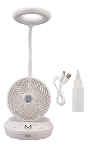 Lámpara De Escritorio, Humidificador, 3 En 1, Ángulo De Vent