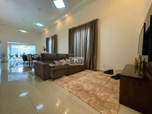 Casa À Venda Condomínio Recanto Do Lago 3 Quartos E 4 Vagas - V5488