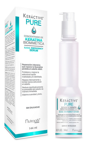 Tratamiento Keratina Biomimetica Nutrapel Keractive Pure 