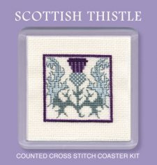 Textil Heritage  coaster Kit Thistle Escoz