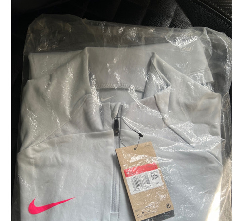 Polera Sudarera Nike Dri-fit Strike Futbol Gris Cod Dv9225