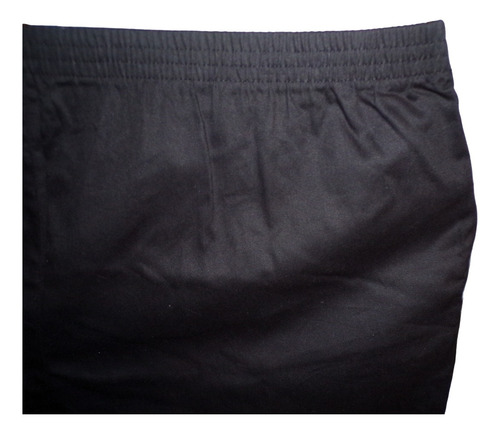 Capri Bermuda Negro Casual Talla 2x (38/40) Basic Edition