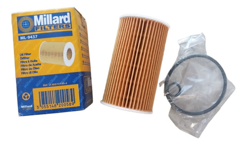 Filtro De Aceite Renault Twingo 8v 1.2lts Elemento Millard
