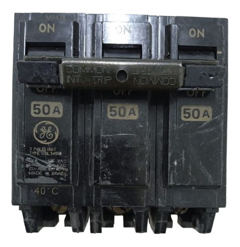 Breaker Trifasico 3x50 Empotrar Thql Tql General Electric