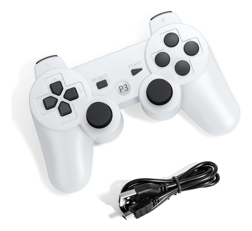 Controlador Inalámbrico Powerextra Ps-3 Compatible Con Play-