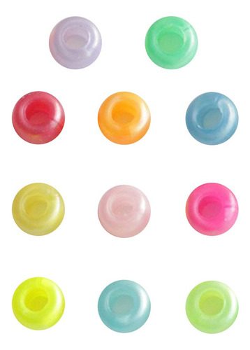 Kits De Cuentas De Bricolaje De Colores Mixtos, 1000 Piezas