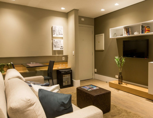 Imagem 12 de 15 de Flat De 02 Dorms No Brooklin - Sf27701