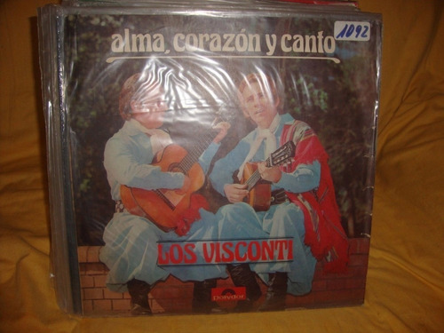 Vinilo Los Visconti Alma Corazon Y Canto F2