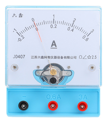 Instrumento Didáctico: Amperímetro Experimento Tipo Push-ty