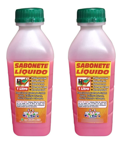 Sabonete Liquido Especial P/quadra Skybum Kit C/01 Litro