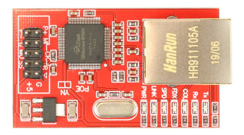 Kit 3 Unidades Módulo Ethernet W5100 Automação Residencial