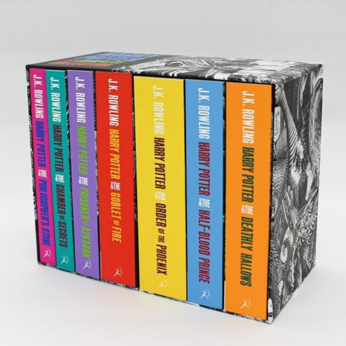 Harry Potter  The  Boxed Set Completo En Inglés