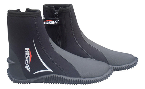 Botines De Buceo De Neopreno De 5 Mm Para Negro 42 26-26,5