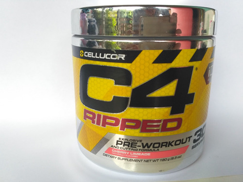 Pré Treino C4 Ripped Cellucor Original 30 Doses+brinde 