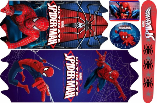 Adesivo Homem Aranha Para Bicicleta Infantil 12/16/20/24/26