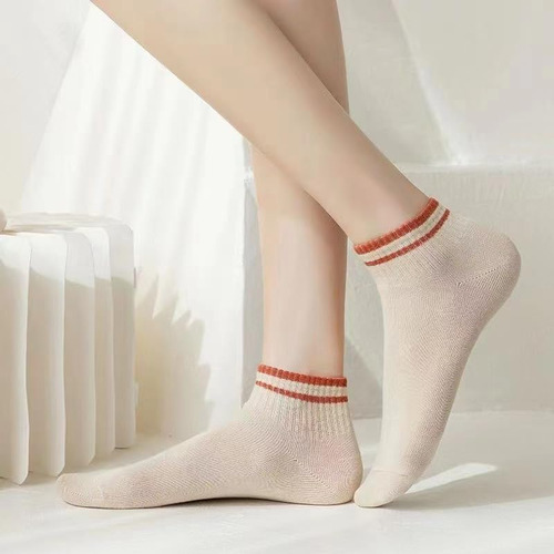 12 Pares Calcetines Deportivos Mujer Algodón Transpirables
