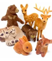 Comprar Venado Bambi Ciervo Felpa Animales X 4 Deco Torta Maqueta   