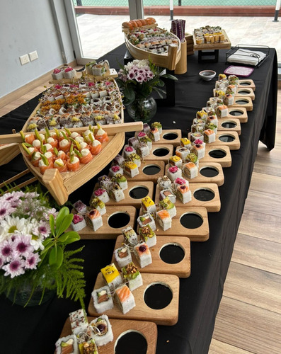 Catering Sushi Premium Eventos Cumpleaños Reuniones (fotos)