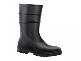 bota de vinil cano curto