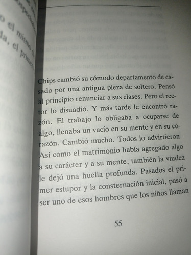 Libro Adiós, Mr. Chips - Editorial Zig-zag (Usado)