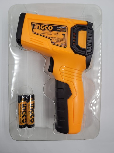 Imagen 3 de 7 de Pistola Termómetro Medidor Láser De Temperatura Marca Ingco