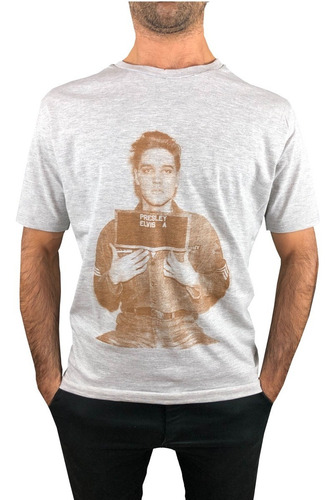 Remera Rafa Salmún Algodón Elvis Hombre