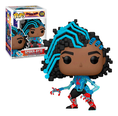Funko Pop Spider Byte #1229 Spider Man Across Spider Verse