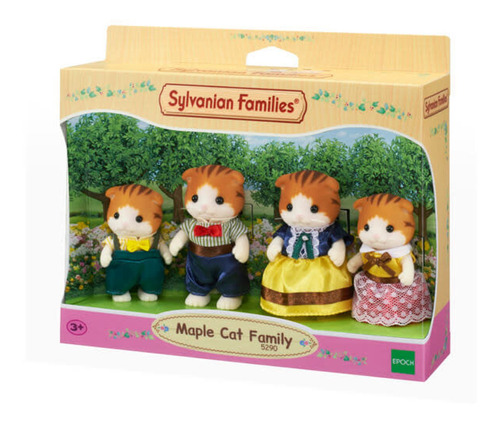 Sylvanian Families Familia Gatos Maple Gatito Arce Figura Ax