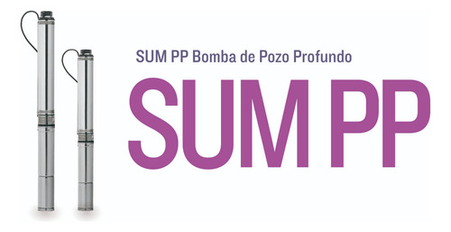 Bomba Sumergible De Pozo Acero Inox 2hp Agua Limpia Pluvius