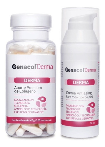 Genacol Derma Pack (120 Cápsulas + Crema 50 Ml)