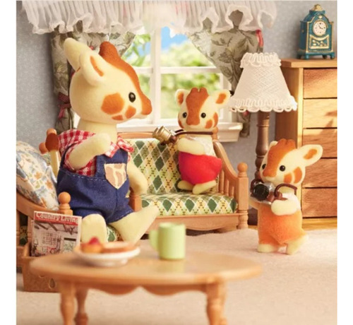 Ph Sylvanian Families Familia Jirafa Ternurines Calico