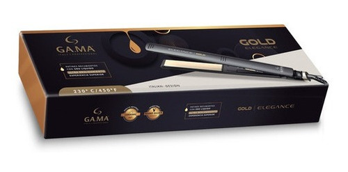 Imagen 3 de 8 de Plancha Ga.ma Elegance Ptc Gold Af Ultra Deslizamiento