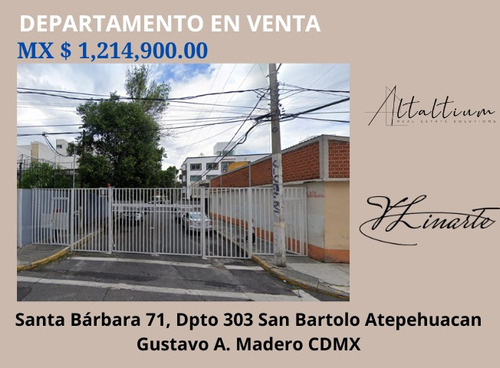 Departamento En Venta En Santa Barbara Cdmx I Vl11-za-128